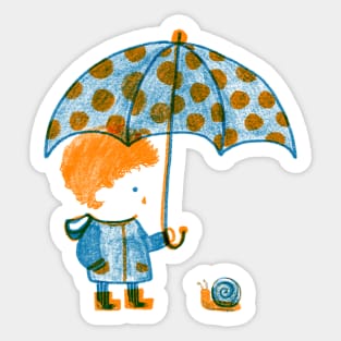 Under my umbrella Sticker